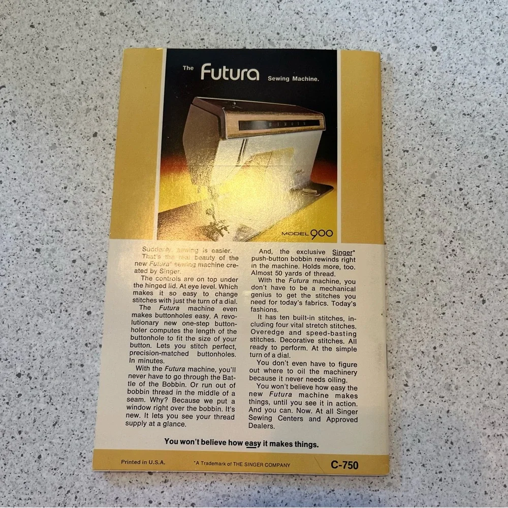 Vintage 1970s Singer How to Sew Curatins